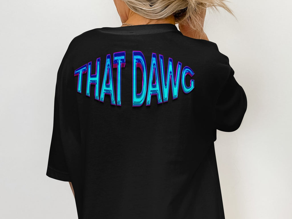THAT DAWG Graphic Tee Casual Streetwear Clothing product type