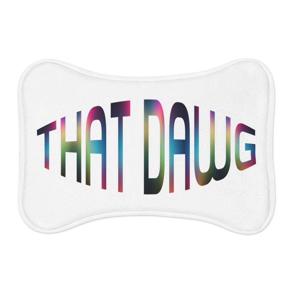 THAT DAWG Colorful Design Operational Pillow