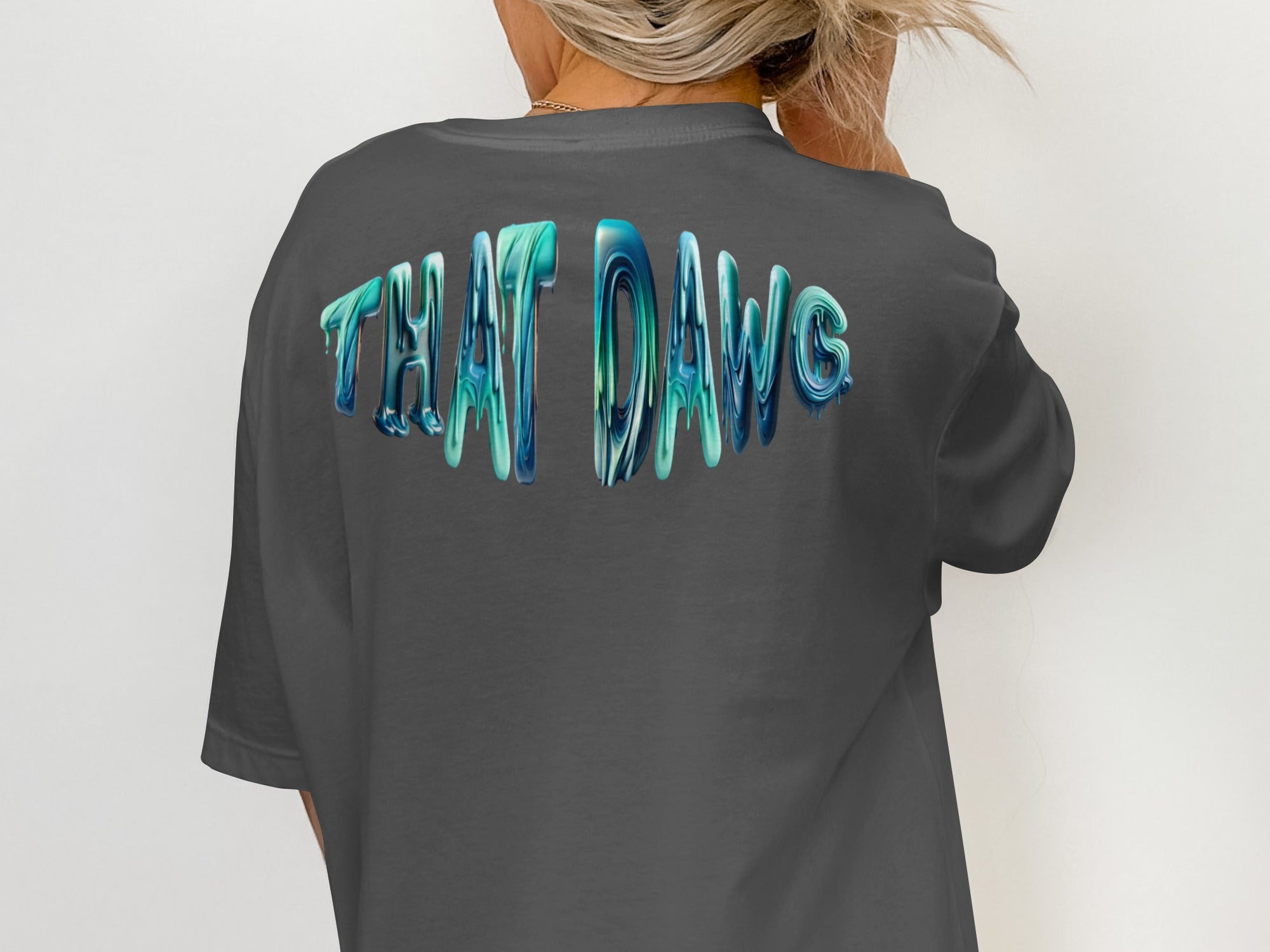 THAT DAWG Graphic Print Statement Shirt product