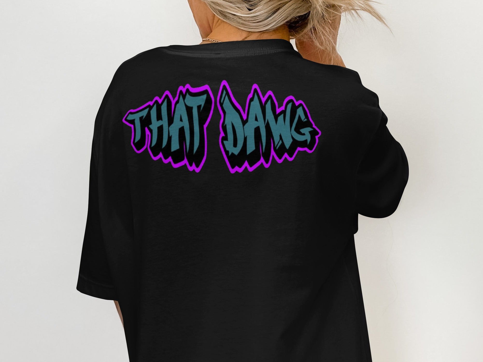 THAT DAWG Graphic Back Print T-Shirt product type