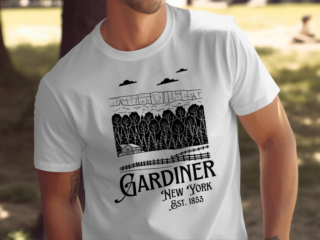 Gardiner New York Est. 1853 Graphic Shirt