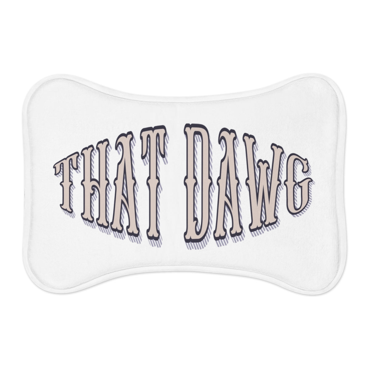 THAT DAWG Shaped Dog Pillow for Pets