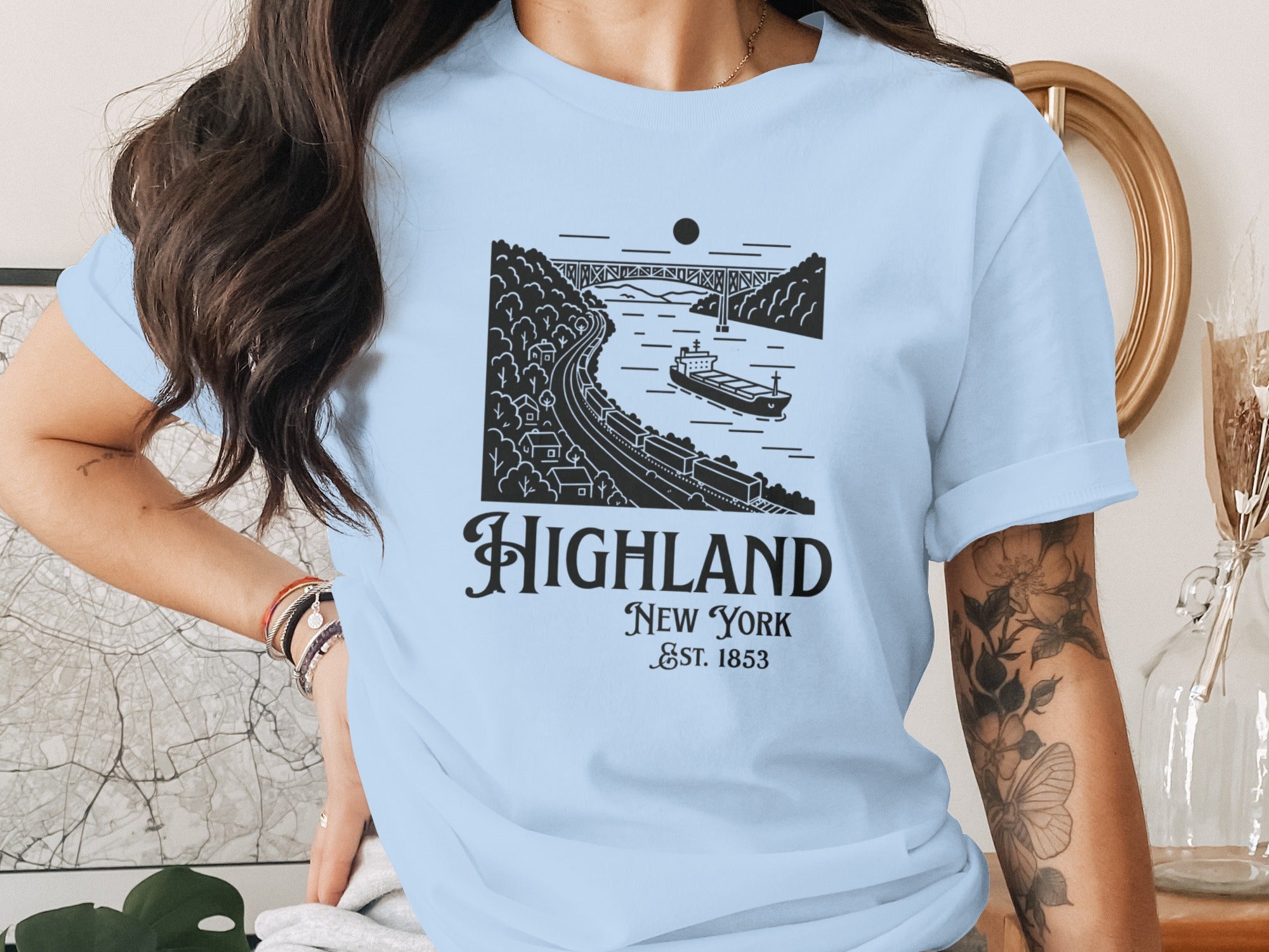 Highland New York Est. 1853 Graphic T-Shirt