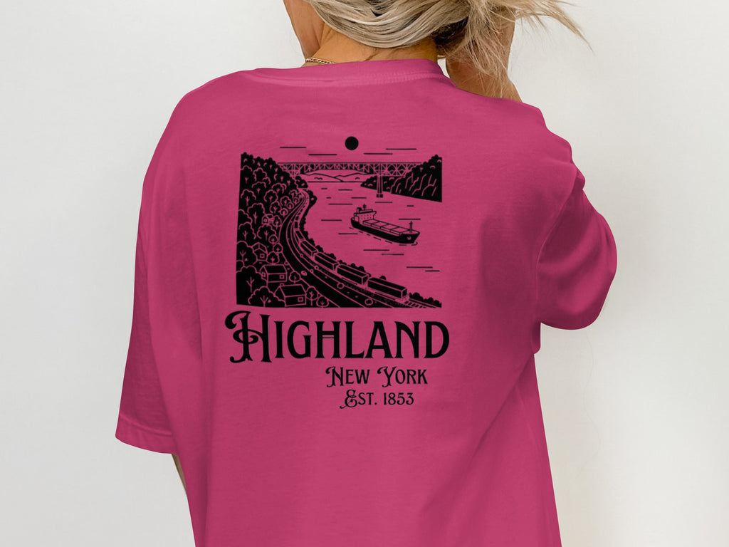 Highland New York Scenic Graphic T-shirt product