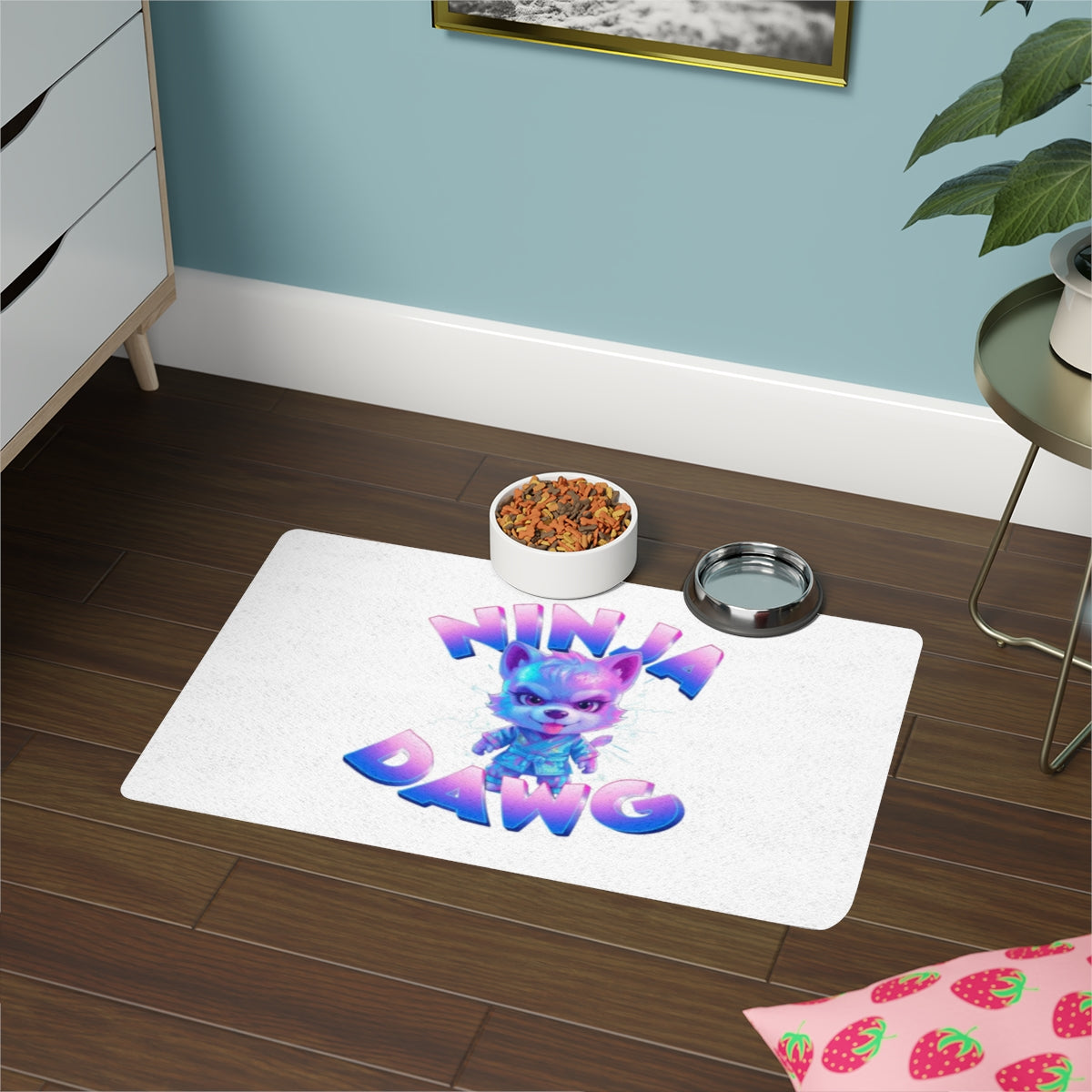 Ninja Dawg Print Feeding Mat product type