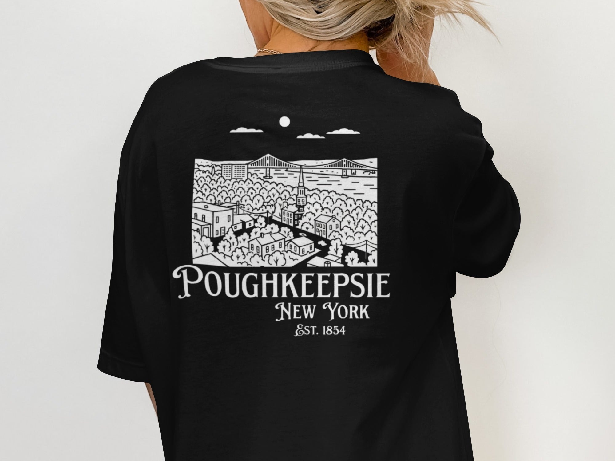 Poughkeepsie New York EST 1854 Graphic T-Shirt