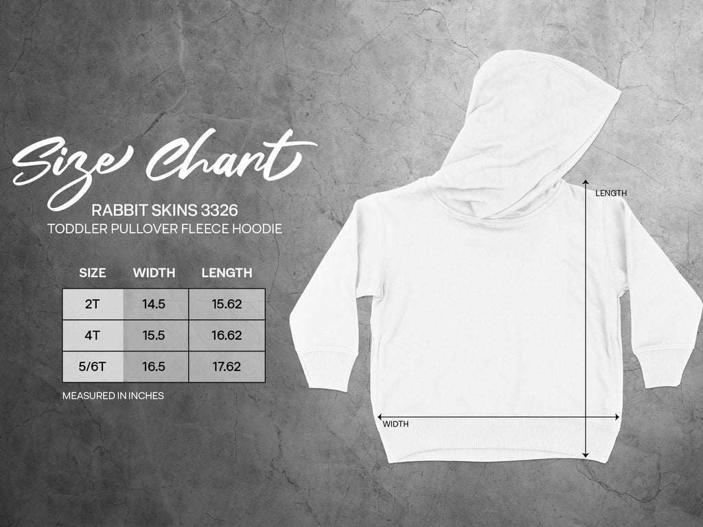 Rabbit Skins 3326 Toddler Pullover Fleece Hoodie product