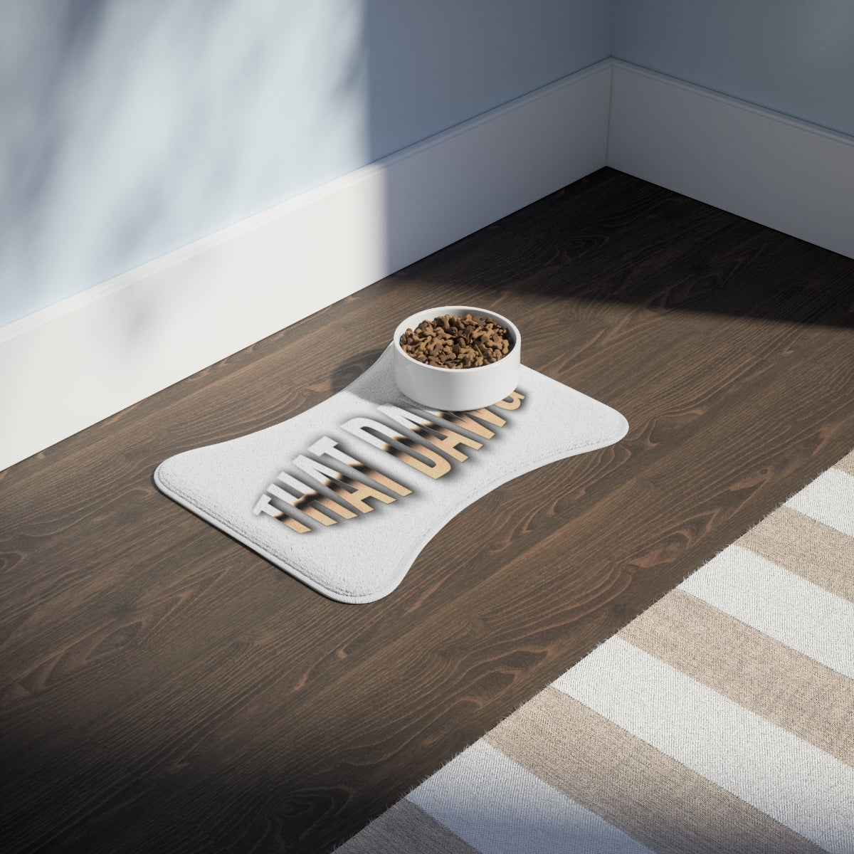 That Dog Bowl Feeding Mat for Pet Lovers