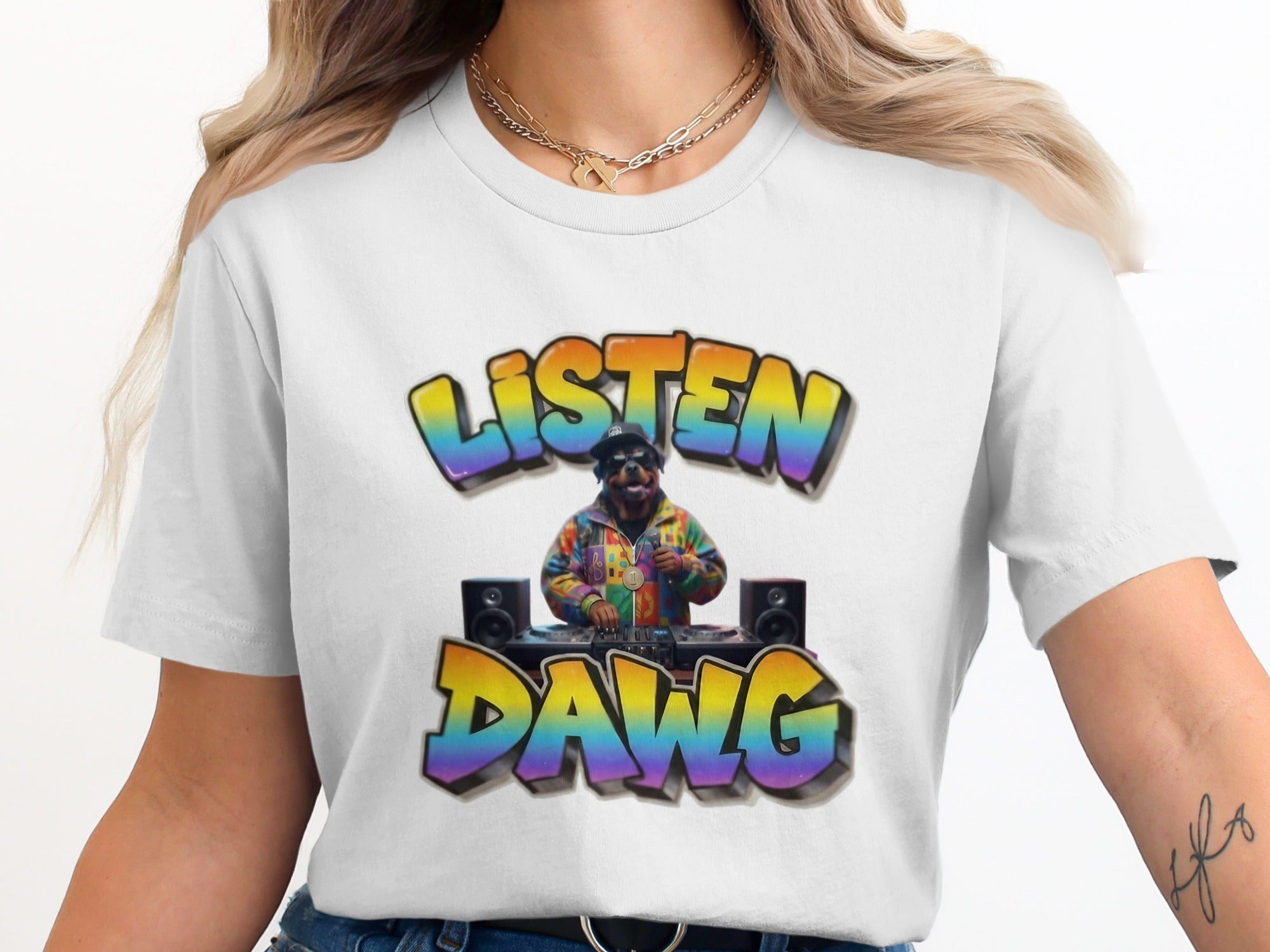 Listen Dawg Graphic Design T-shirt product