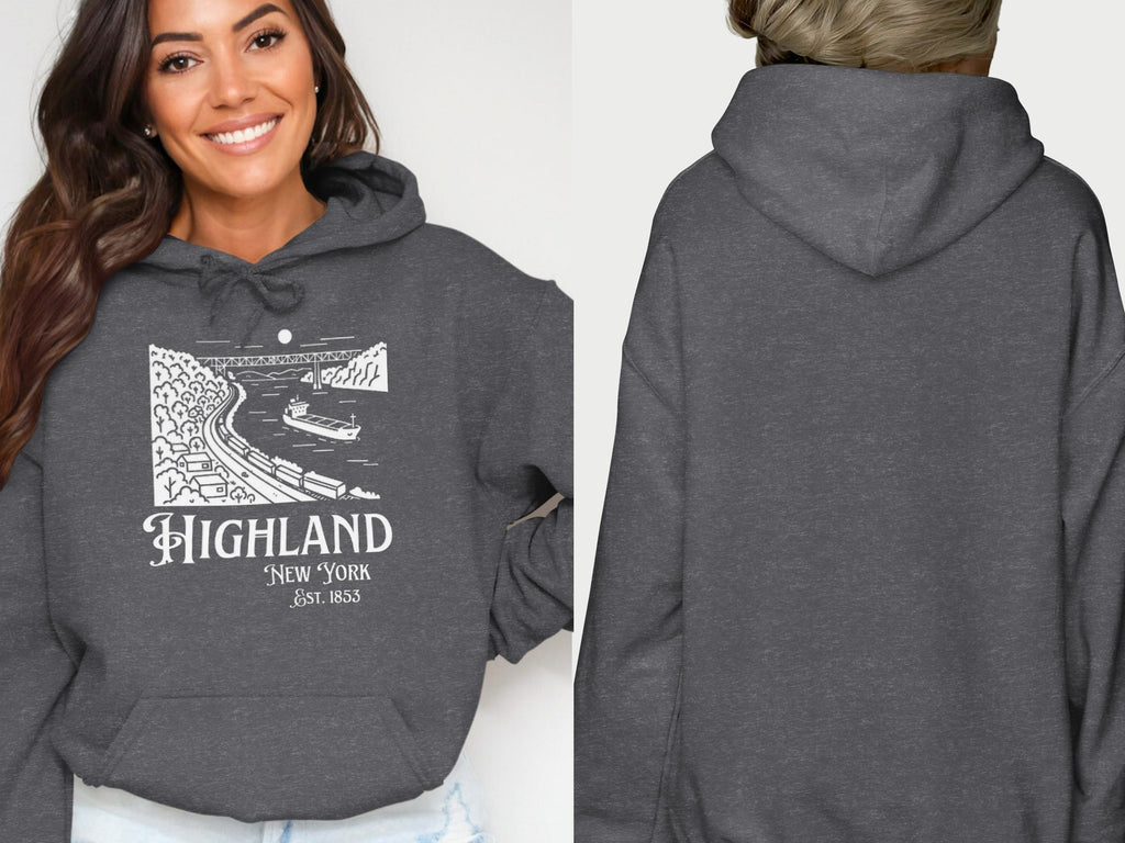 Highland New York Est 1853 Graphic Hoodie