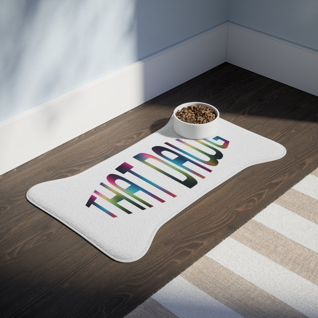 Colorful Word Art That Dawg Floor Mat Product