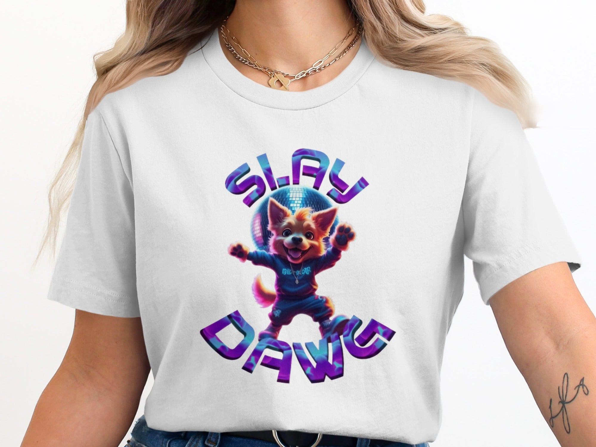 Slay Dawg Graphic Tee for a Fun Stylish Look product