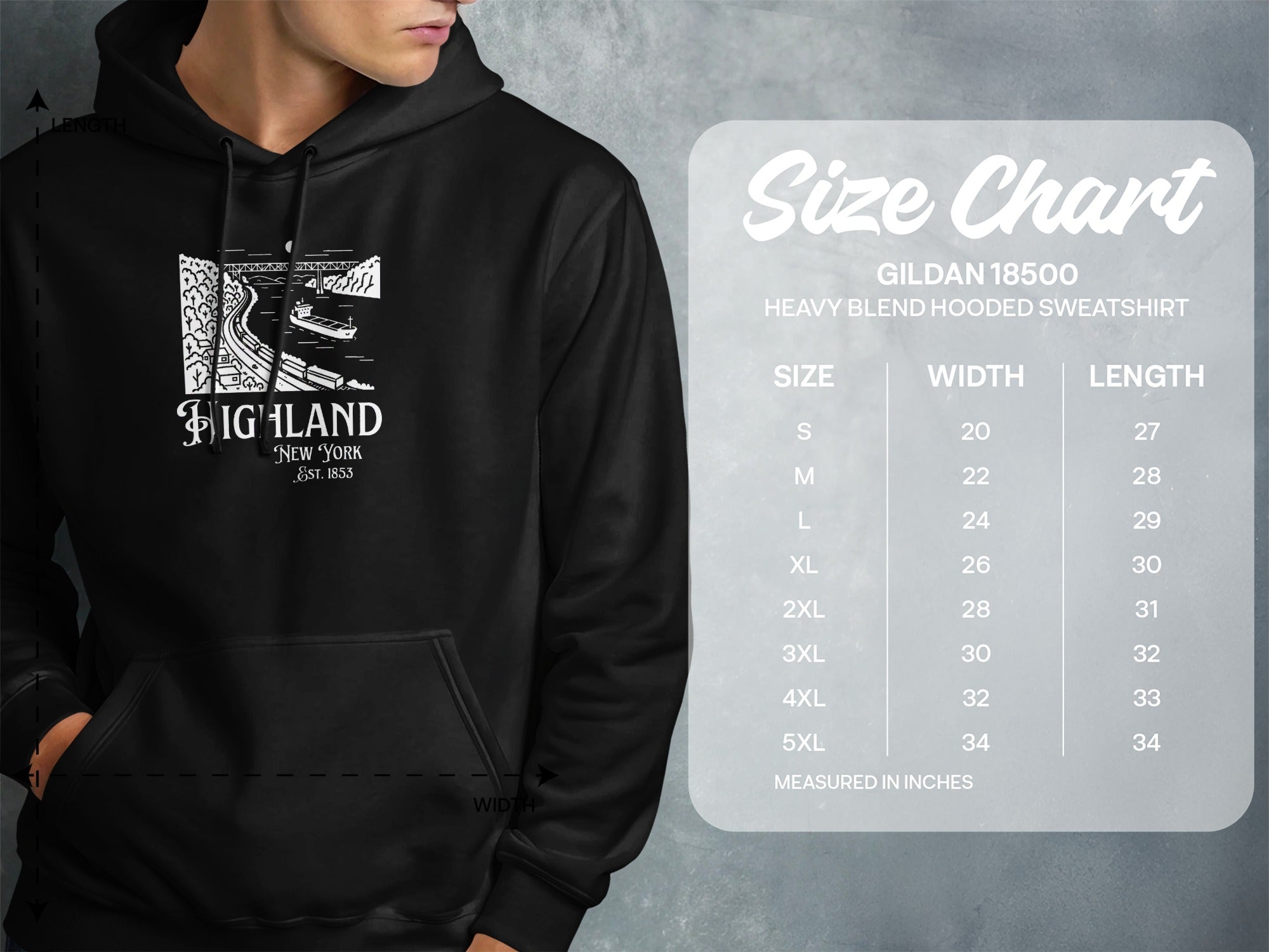 Highland New York Graphic Hooded Sweatshirt product