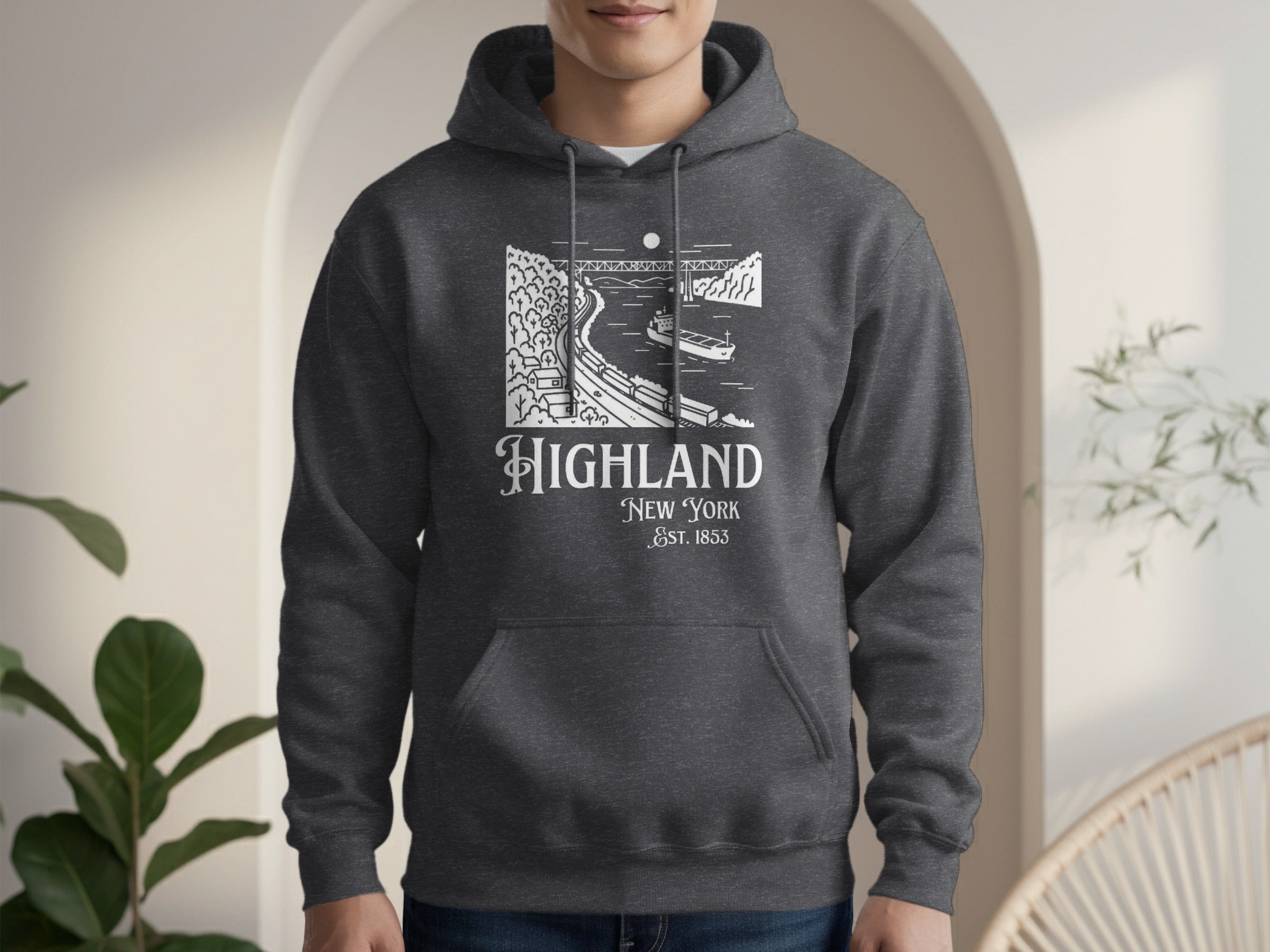 Highland New York Est. 1853 Graphic Hoodie