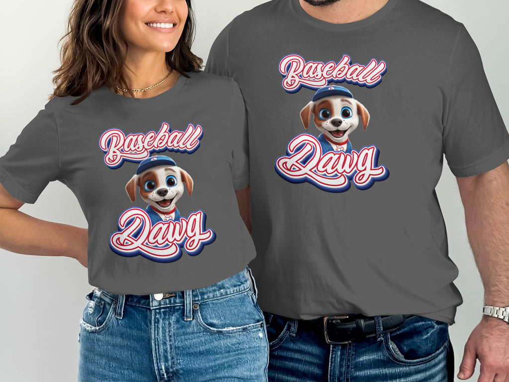 Baseball Dawg Graphic Tee Shirt product type