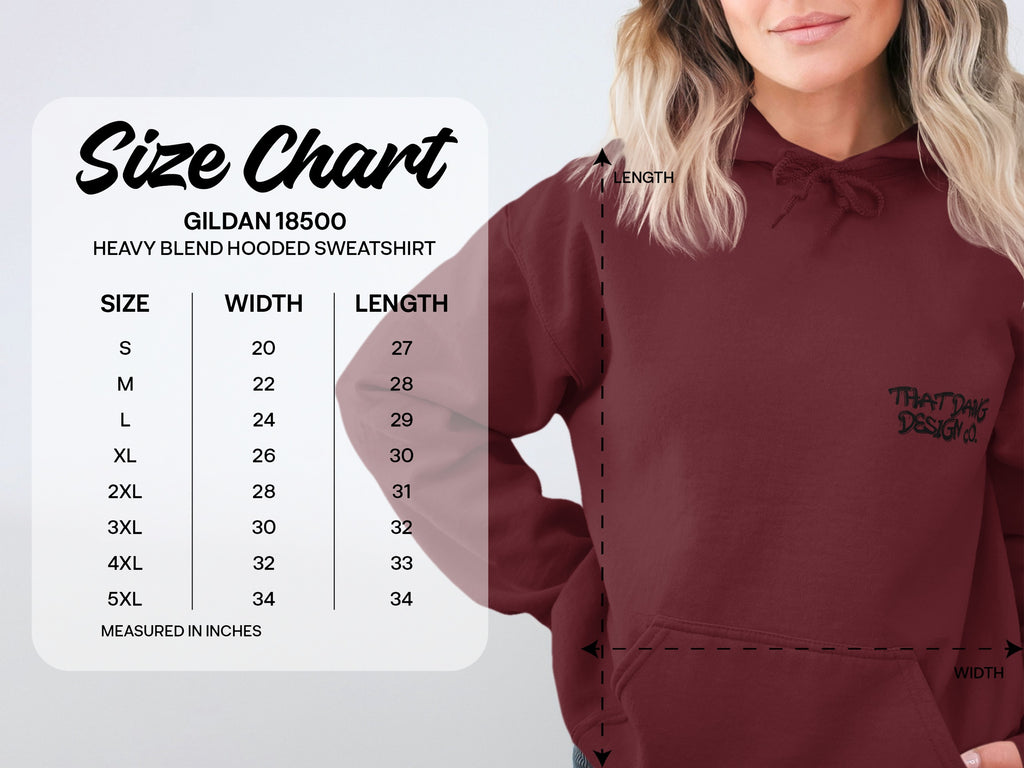 'Comfortable Heavy Blend Hooded Sweatshirt for Casual Wear'