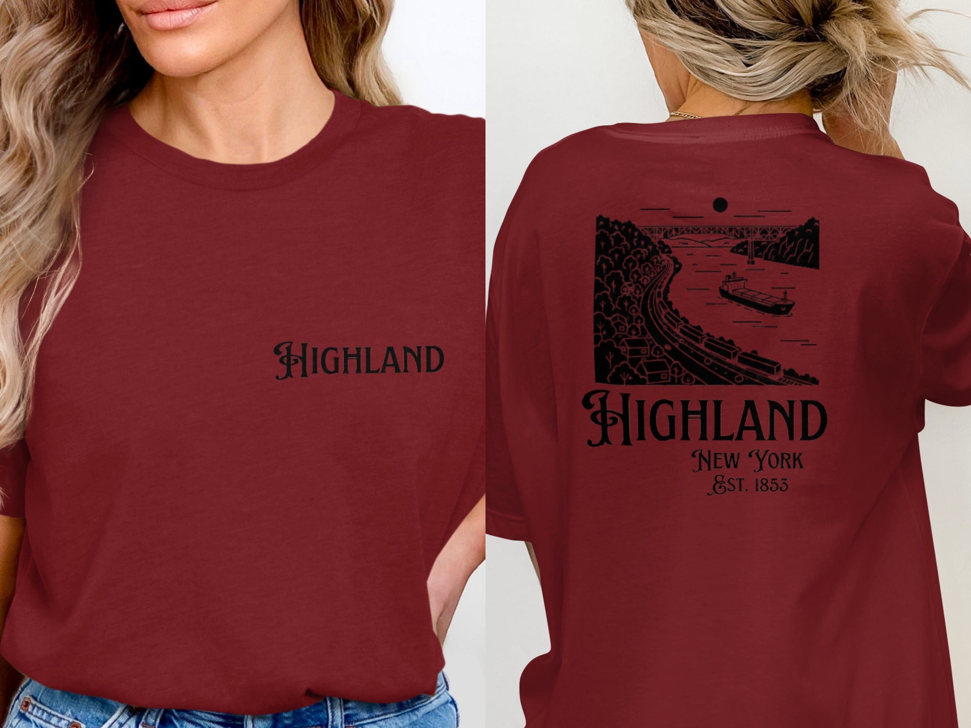 Highland New York Graphic Tee Shirt product type