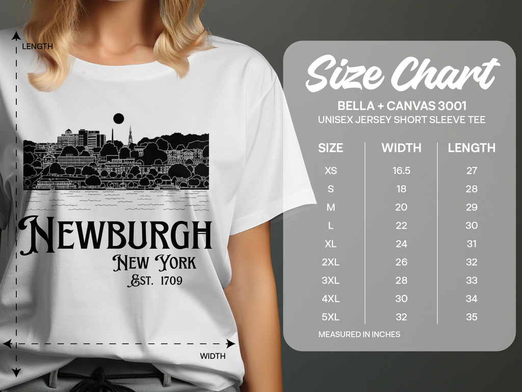 Newburgh New York Est 1709 Graphic Tee Product