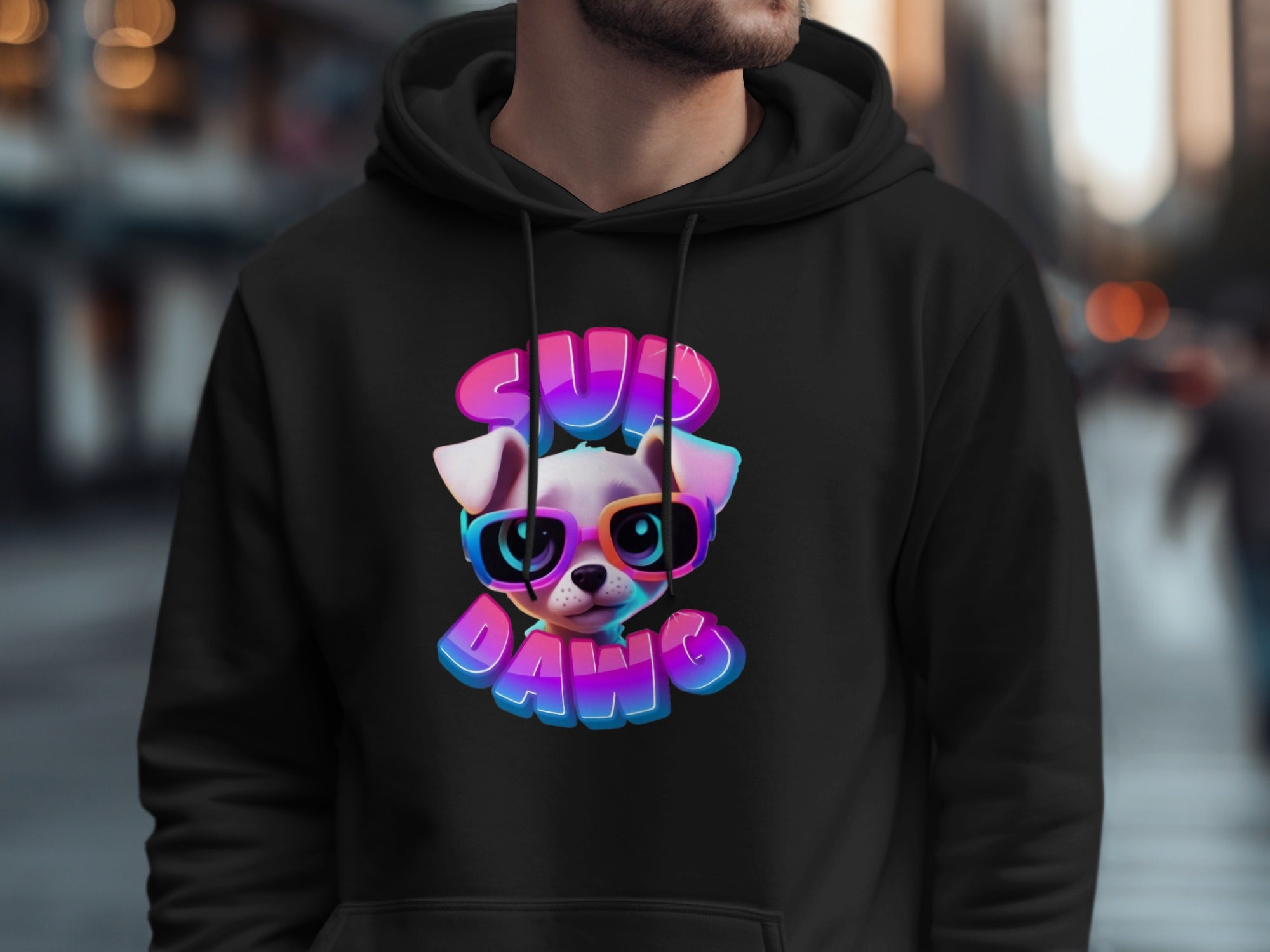 Trendy Cool Dawg Graphic Hoodie for Stylish Looks product type