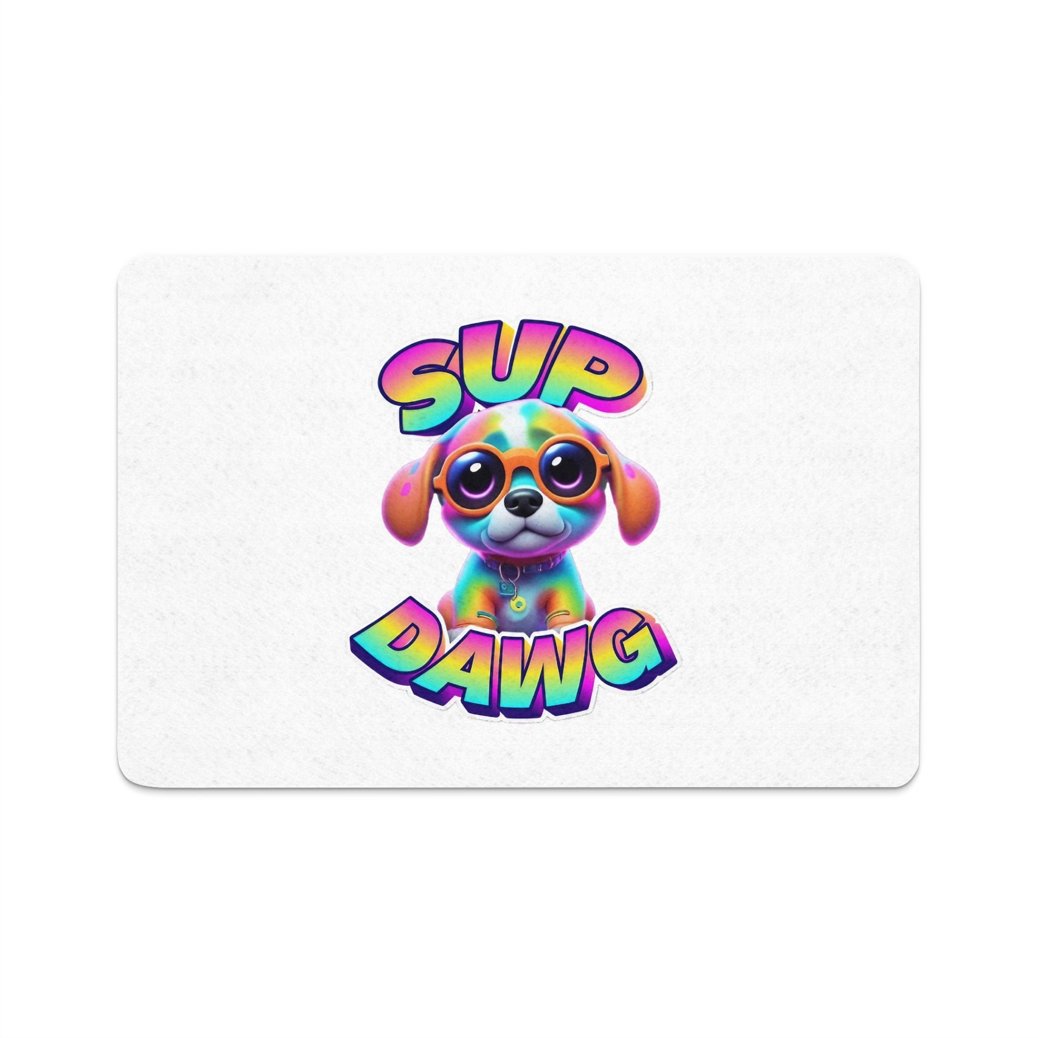 Sup Dawg Colorful Graphic Mat product