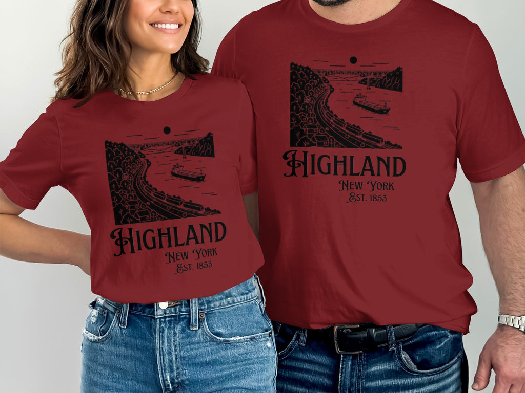Highland New York Est 1853 Graphic T-shirt product
