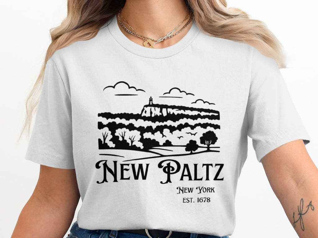 New Paltz New York Est 1678 Graphic T-Shirt