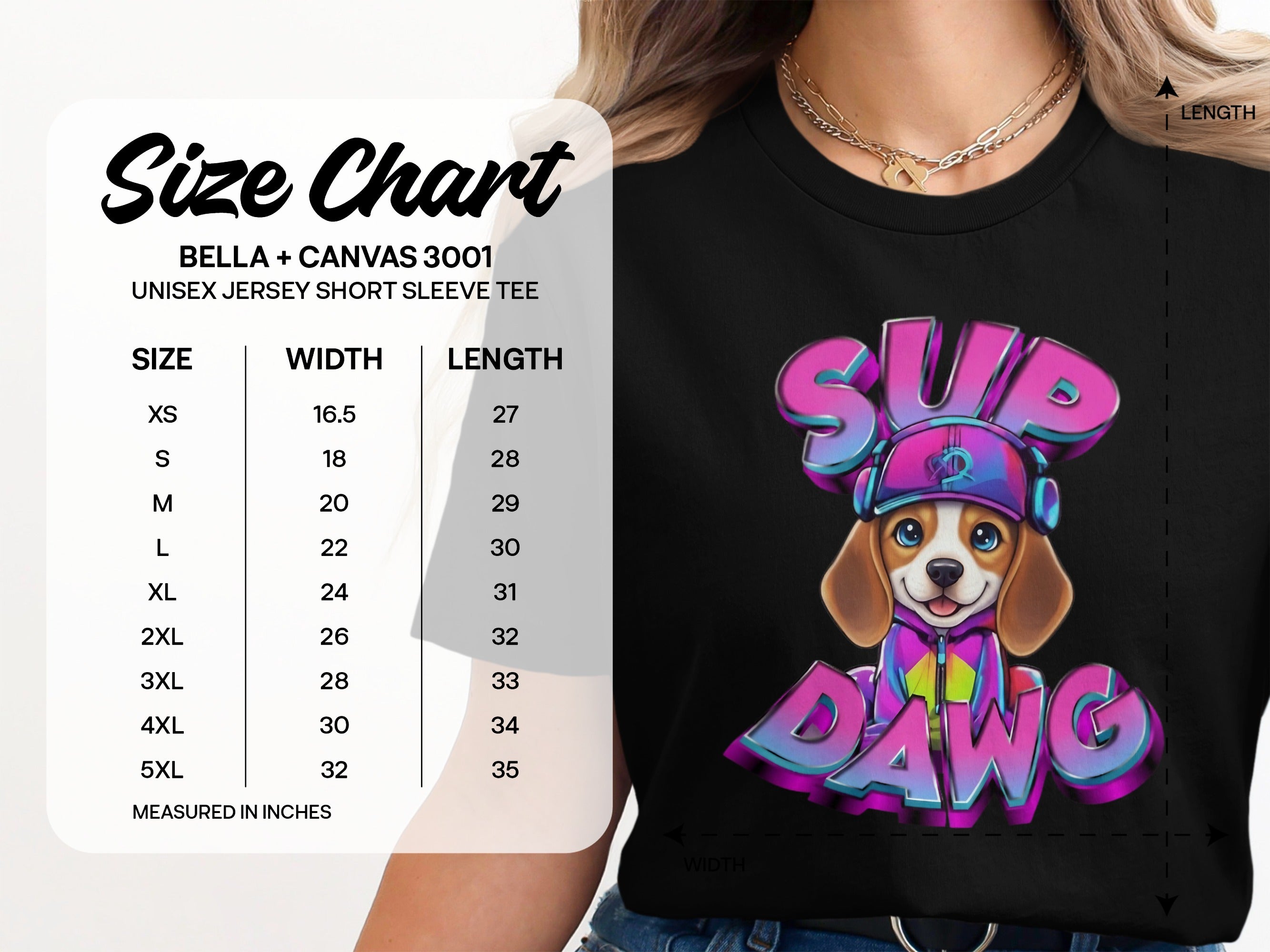 Sup Dawg Graphic T-Shirt Unisex Jersey product