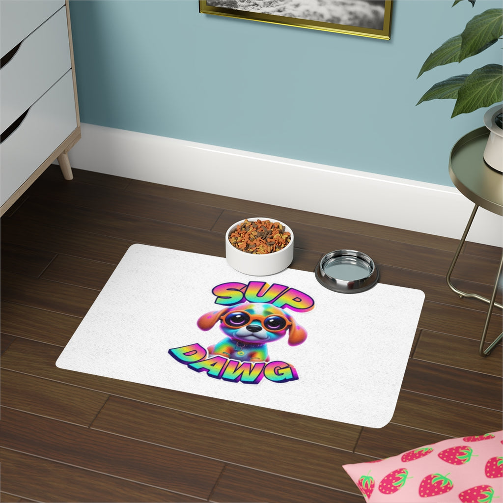 Sup Dawg Cute Puppy Floor Mat product type