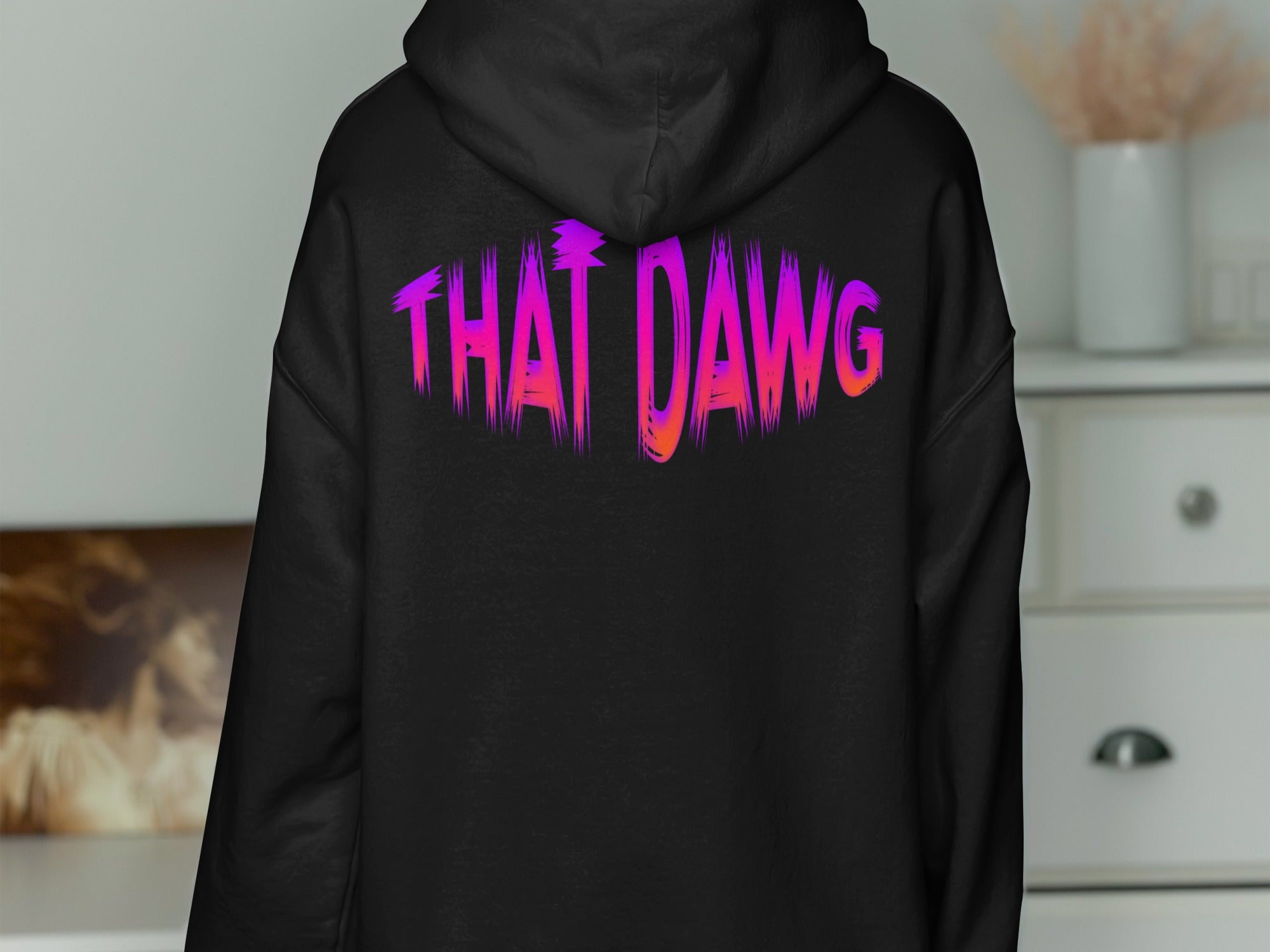 THAT DAWG Black Hoodie Product Type