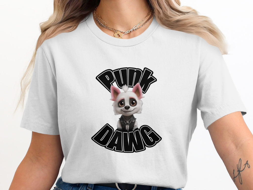 Punk Dawg Graphic Printed T-Shirt for Casual Wear