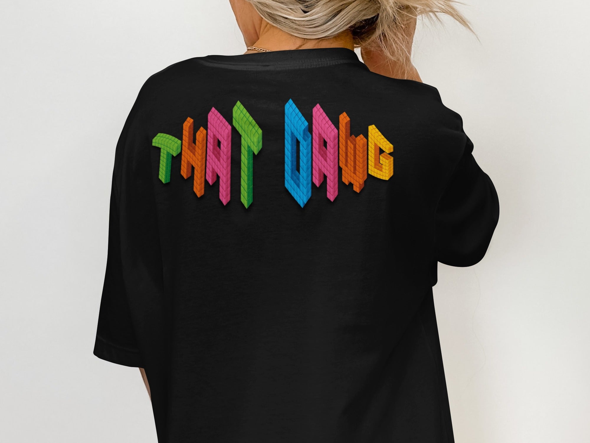 THAT DAWG Colorful and Fun Graphic T-Shirt product