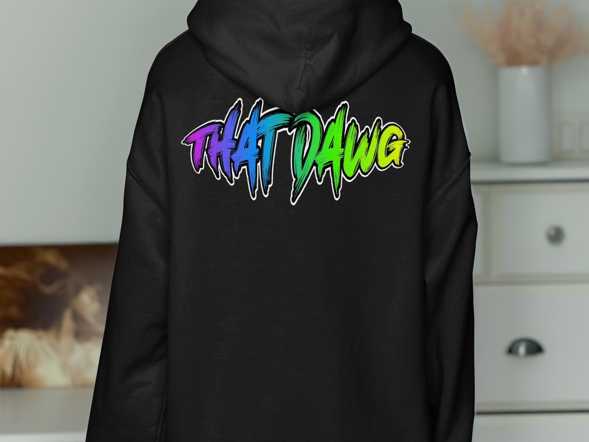 THAT DAWG Graphic Hoodie Bold Design Clothing product type
