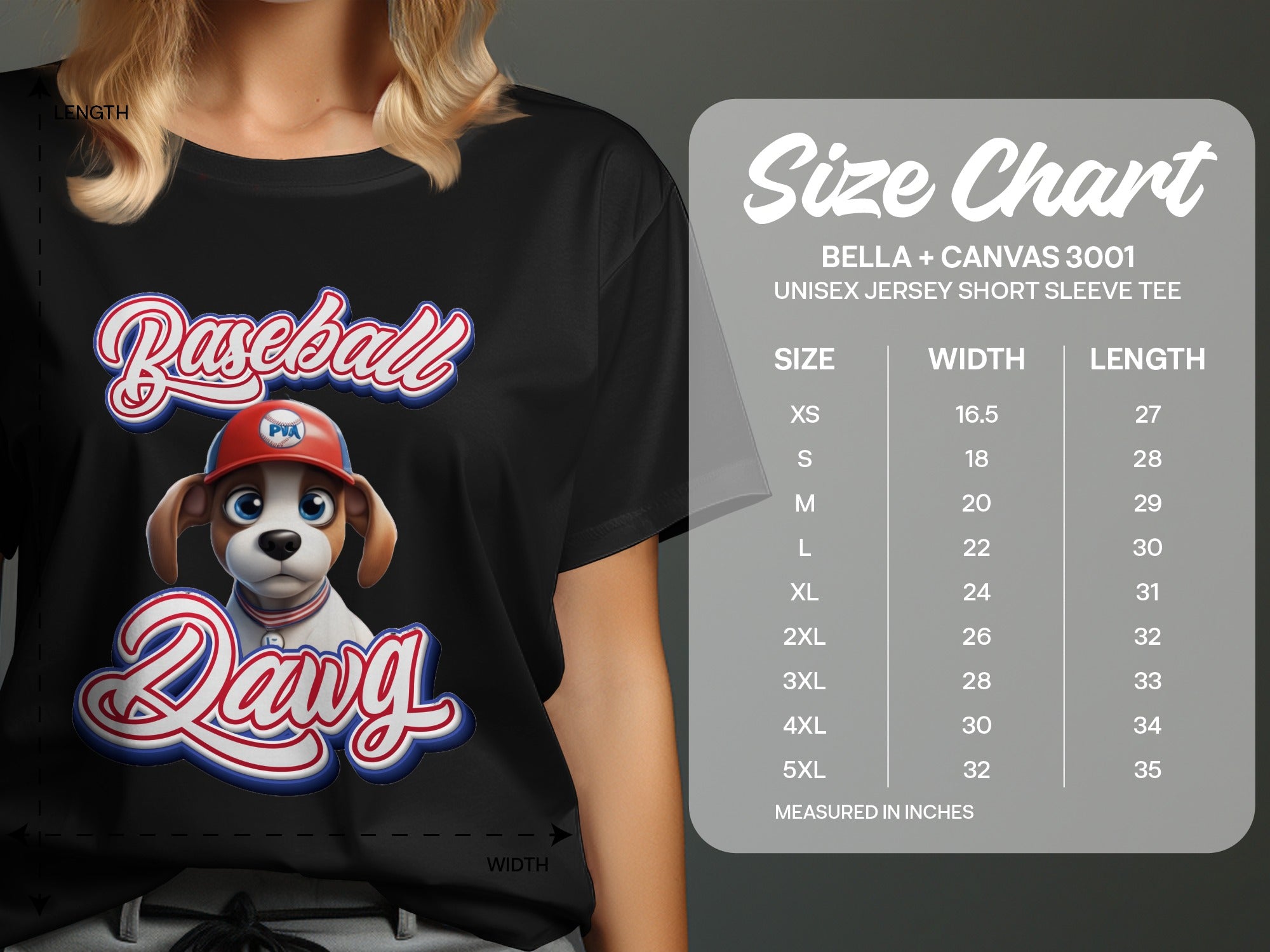 Baseball Dawg Graphic Unisex Jersey Short Sleeve product type