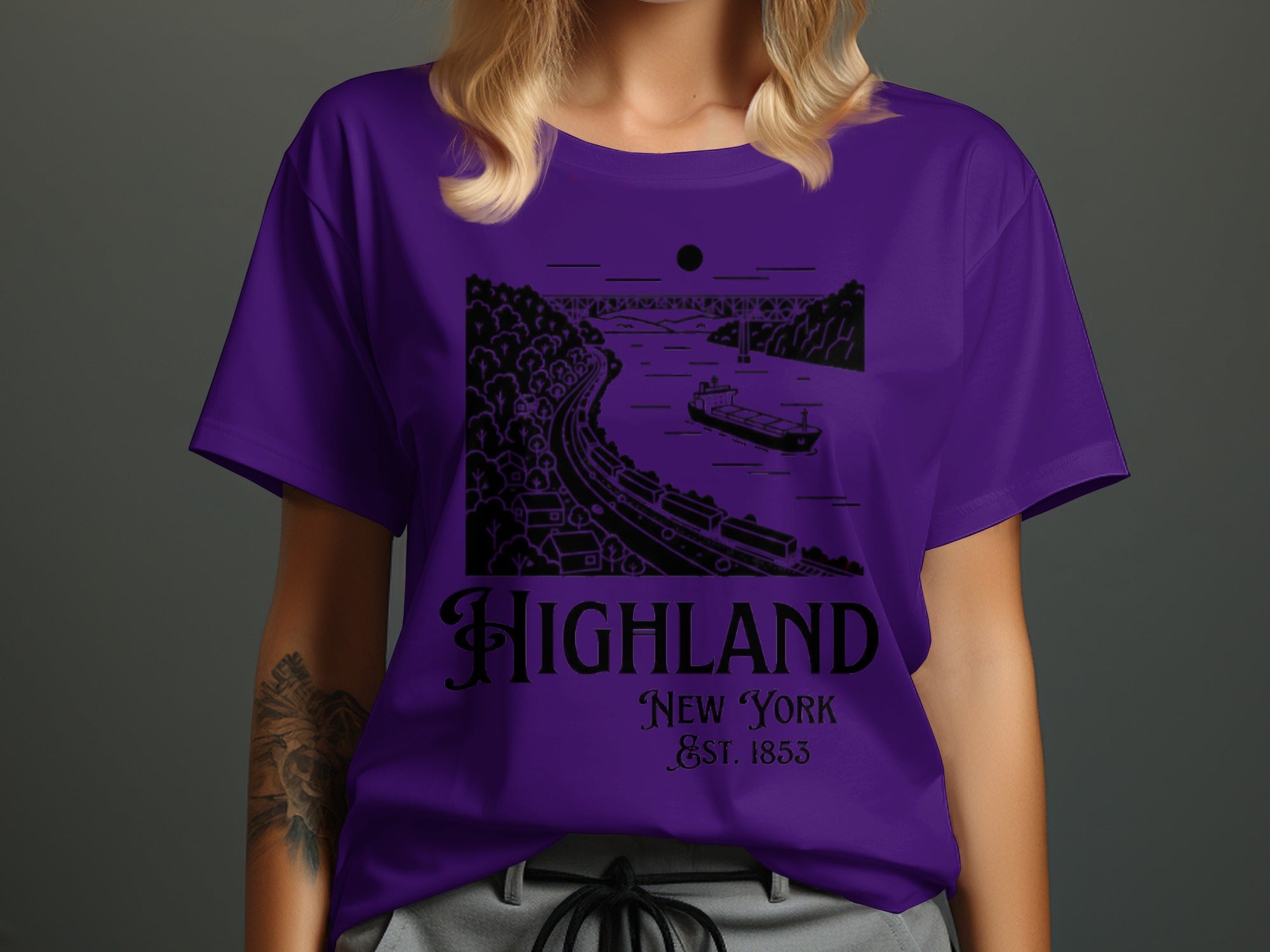 Highland New York Est 1853 Graphic T-shirt product type