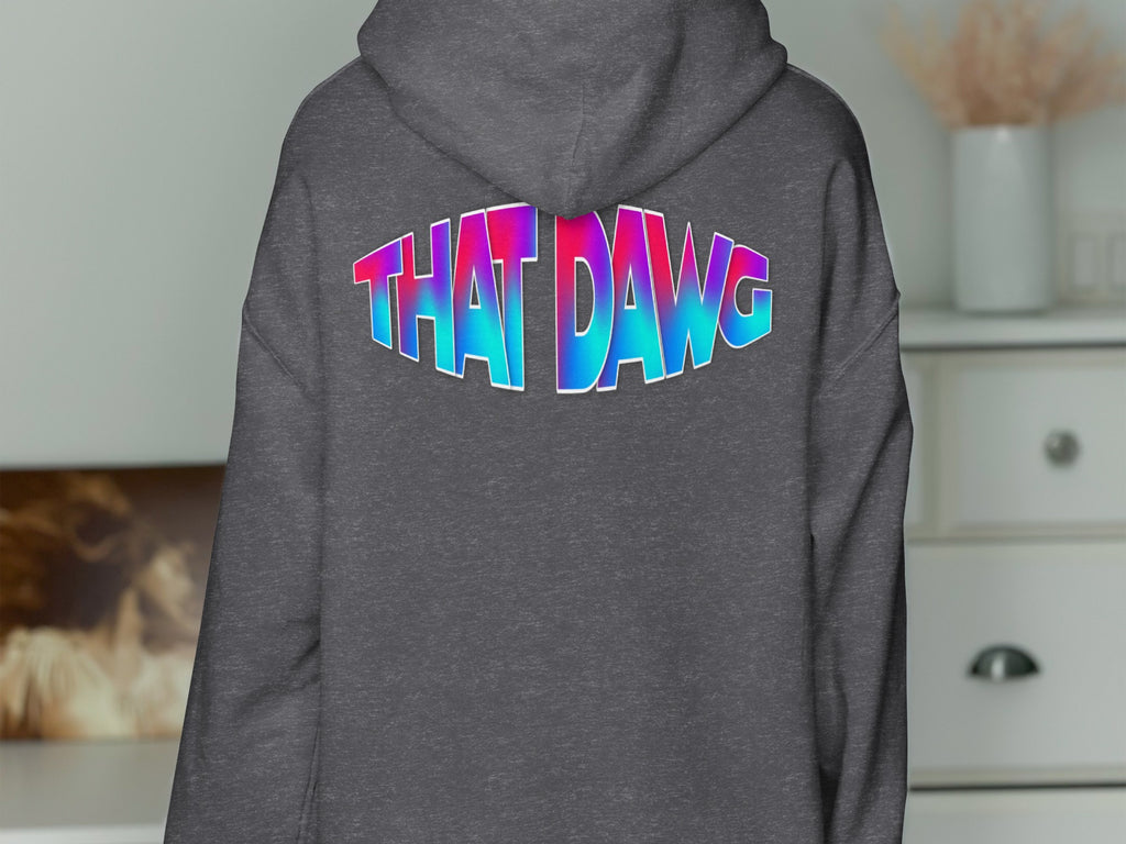 Vibrant Colorful THAT DAWG Design on Hoodie product