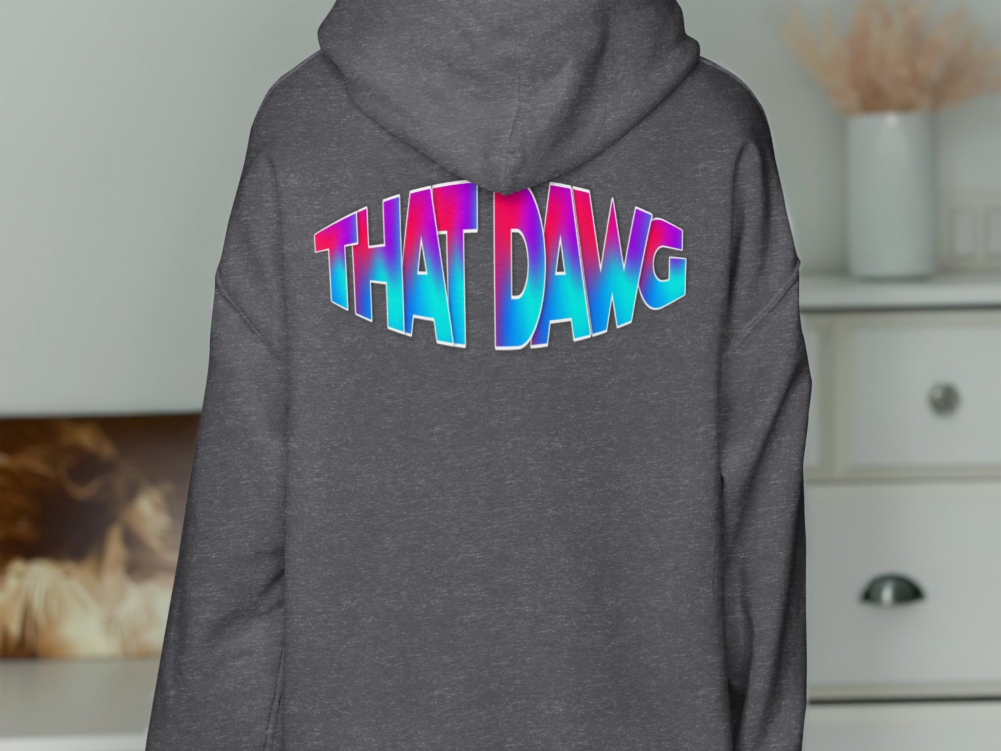 Vibrant Colorful THAT DAWG Design on Hoodie product