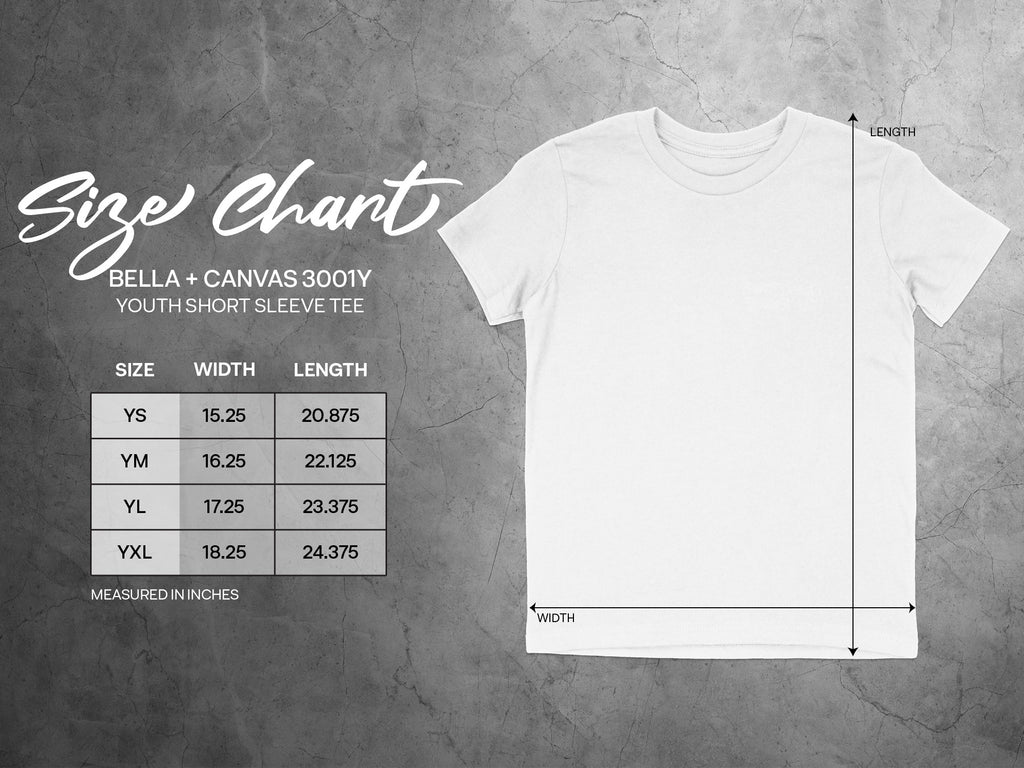 Youth Short Sleeve Tee Bella Canvas 3001Y product