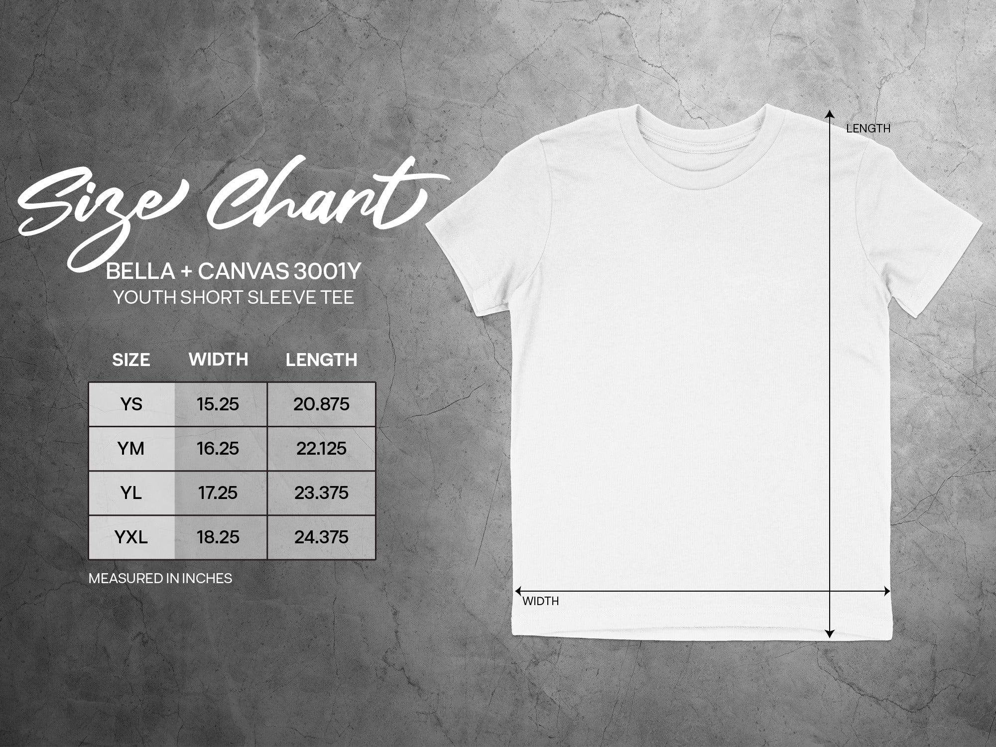 Youth Short Sleeve Tee Bella Canvas 3001Y product