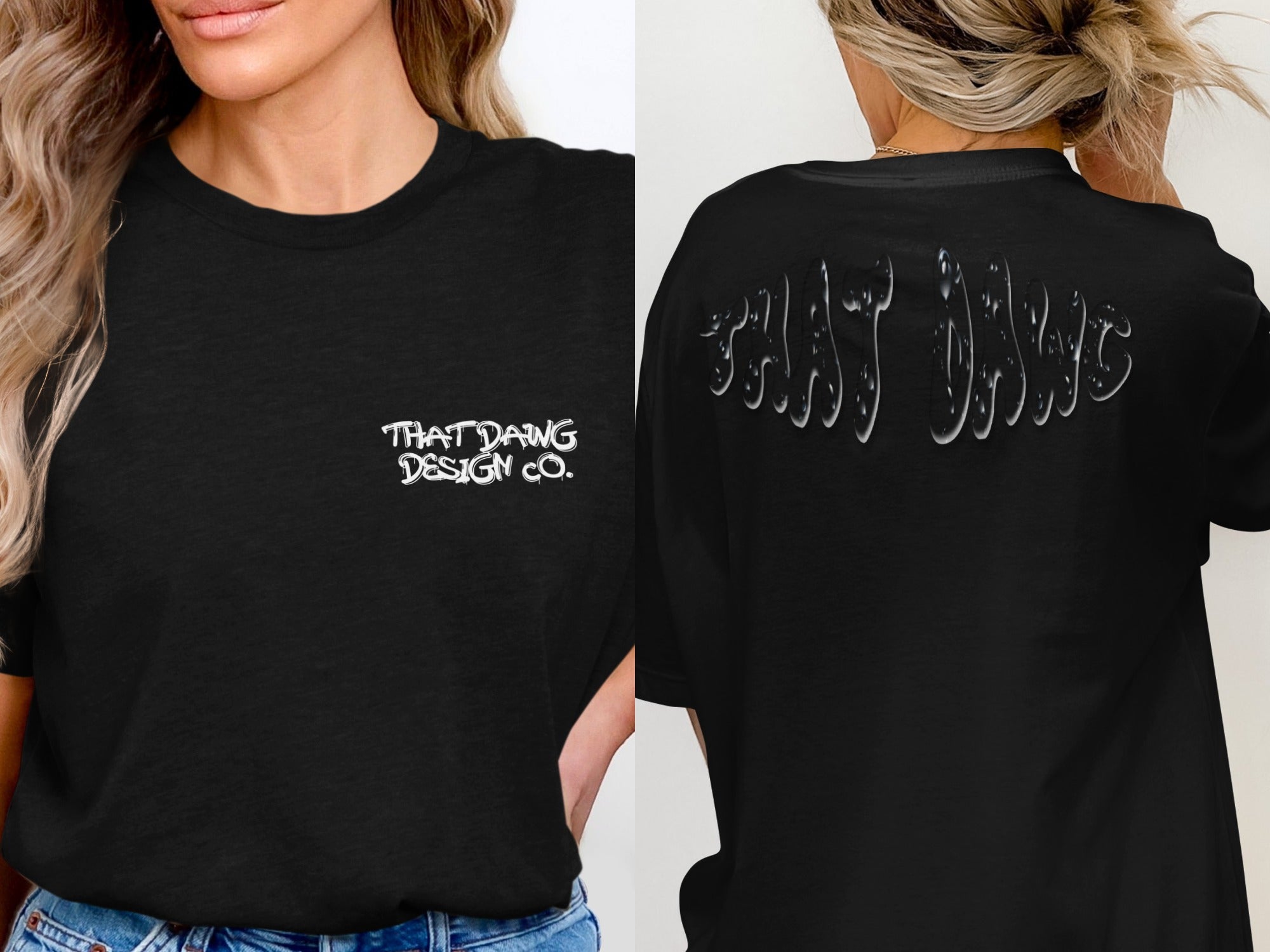 Unique Graphic Print Black Short Sleeve T-Shirt product