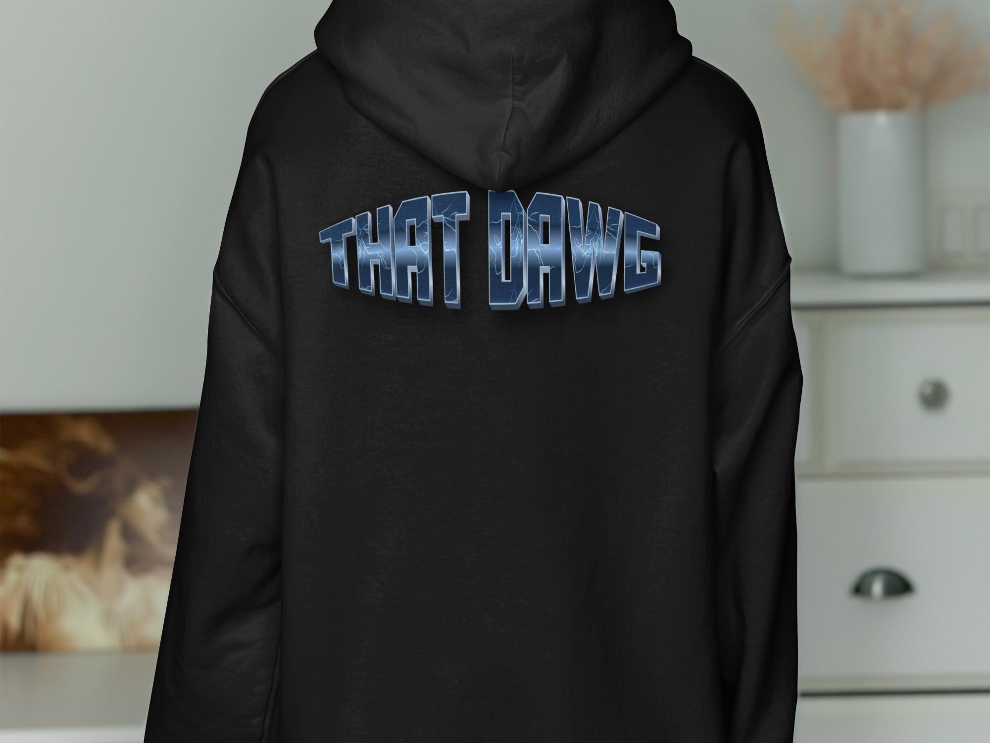 THAT DAWG Stylish Statement Back Graphic hoodie product