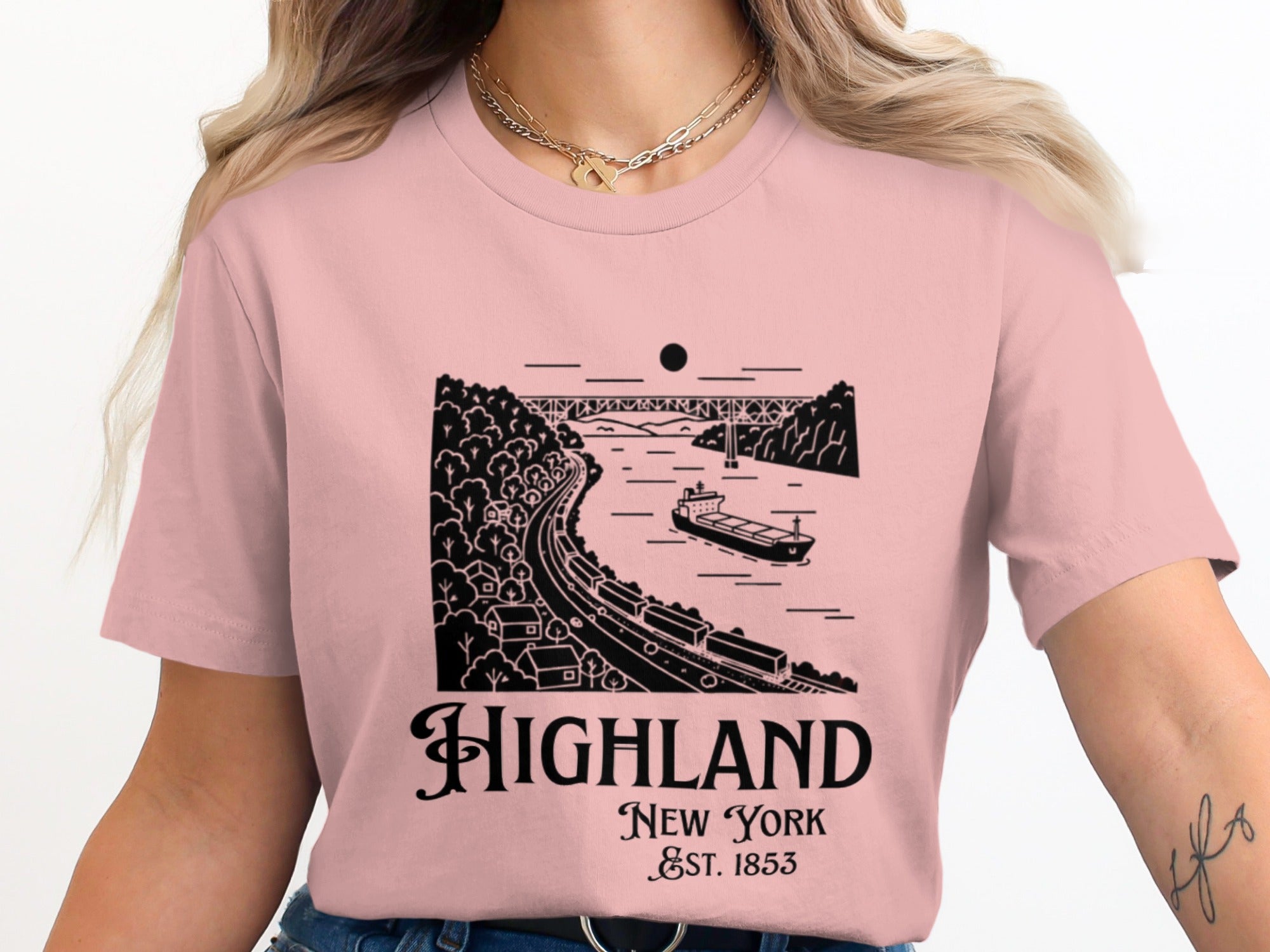 Highland New York Est. 1853 Graphic T-Shirt Product