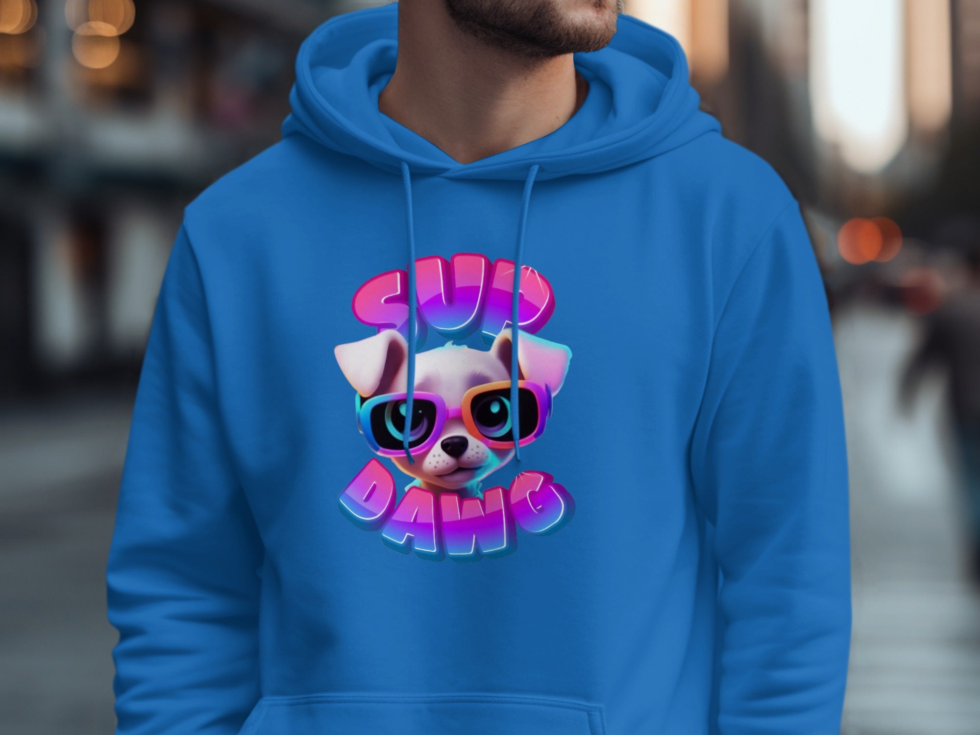 Trendy Cool Dawg Graphic Hoodie Stylish Sweatshirt product