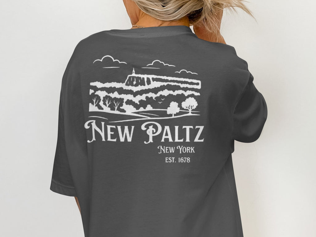 New Paltz New York Est. 1678 Scenic Graphic Tee
