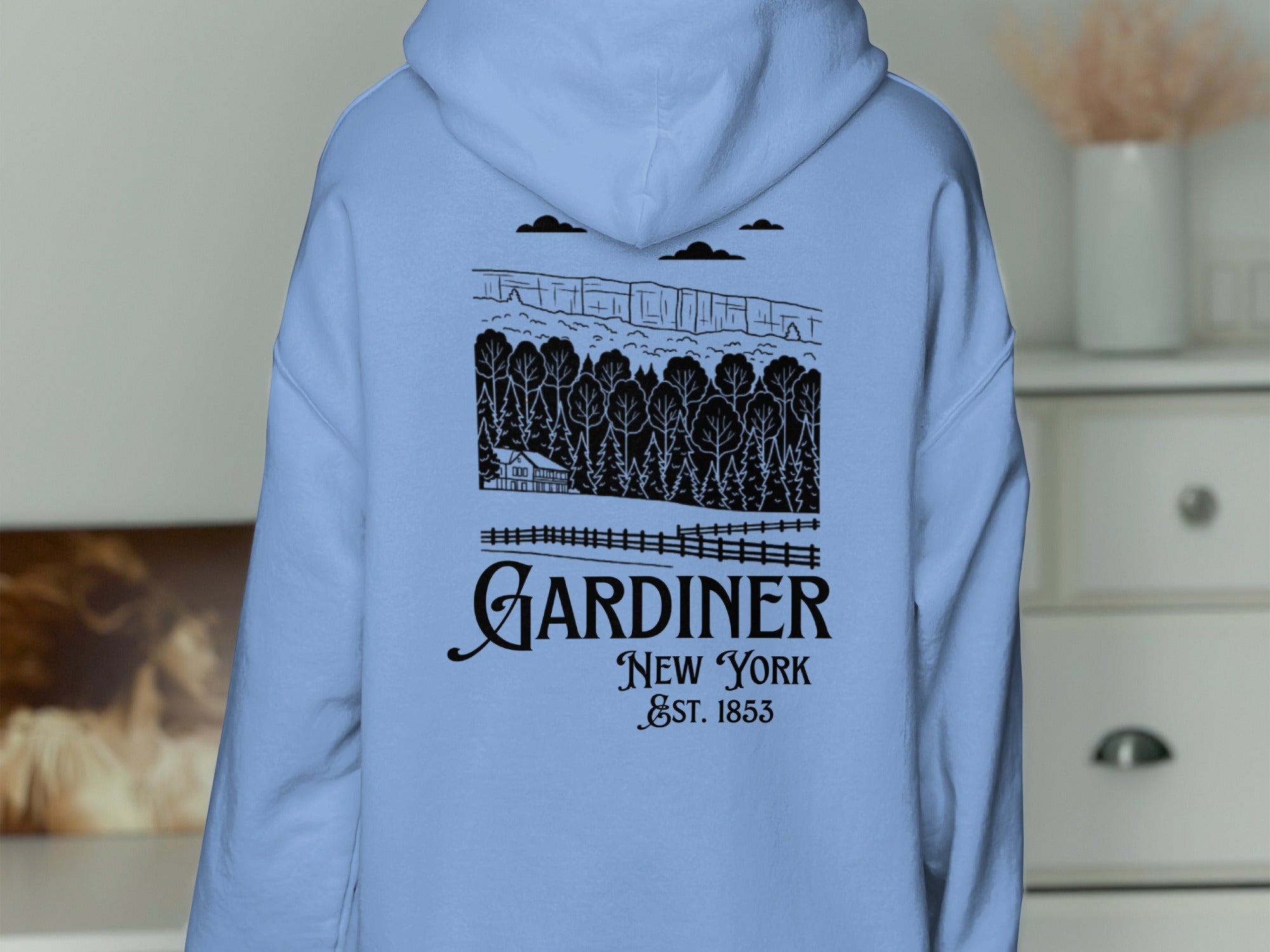Gardiner New York Est 1853 Hooded Sweatshirt
