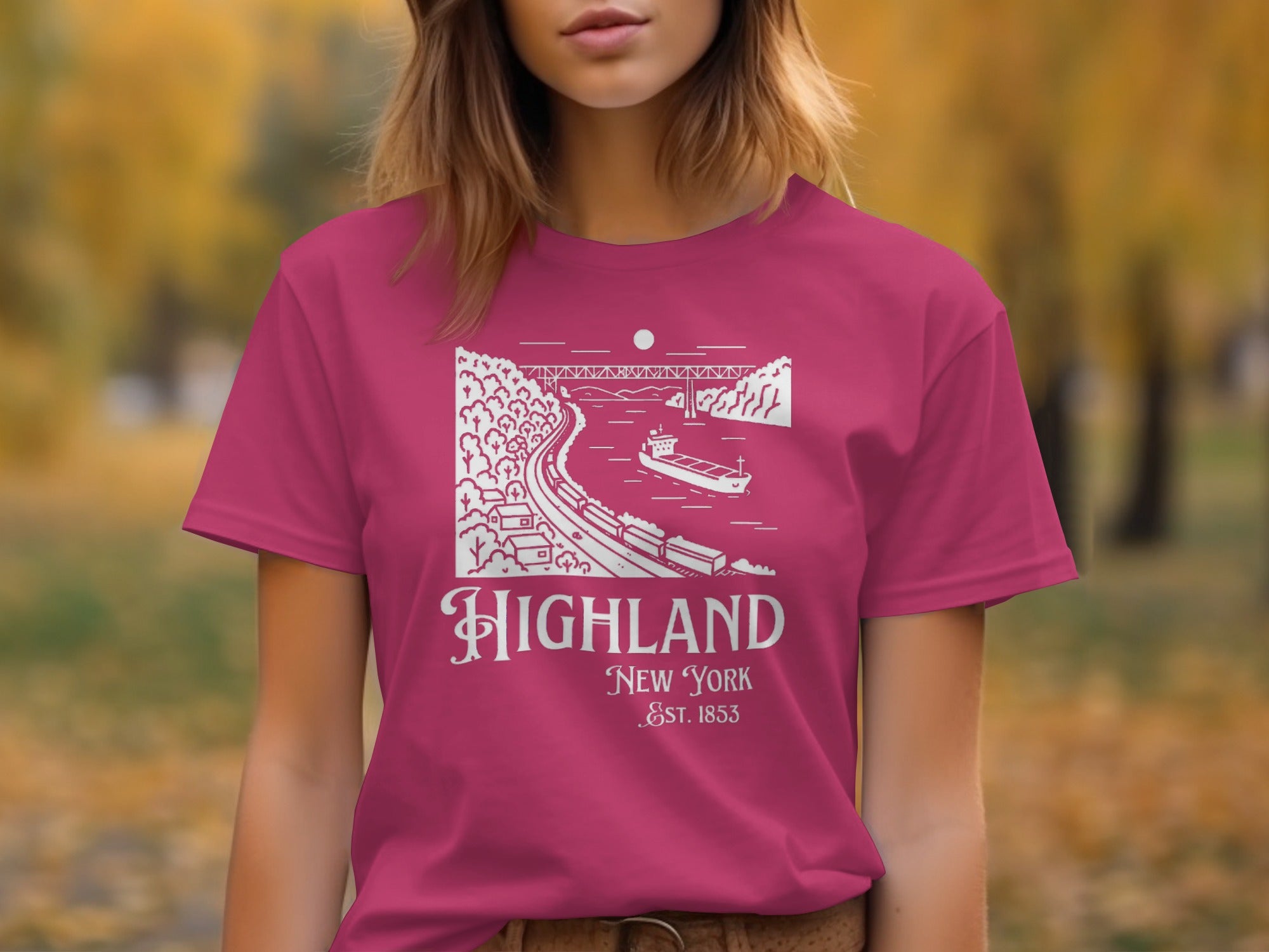 Highland New York Est 1853 Scenic T-shirt product
