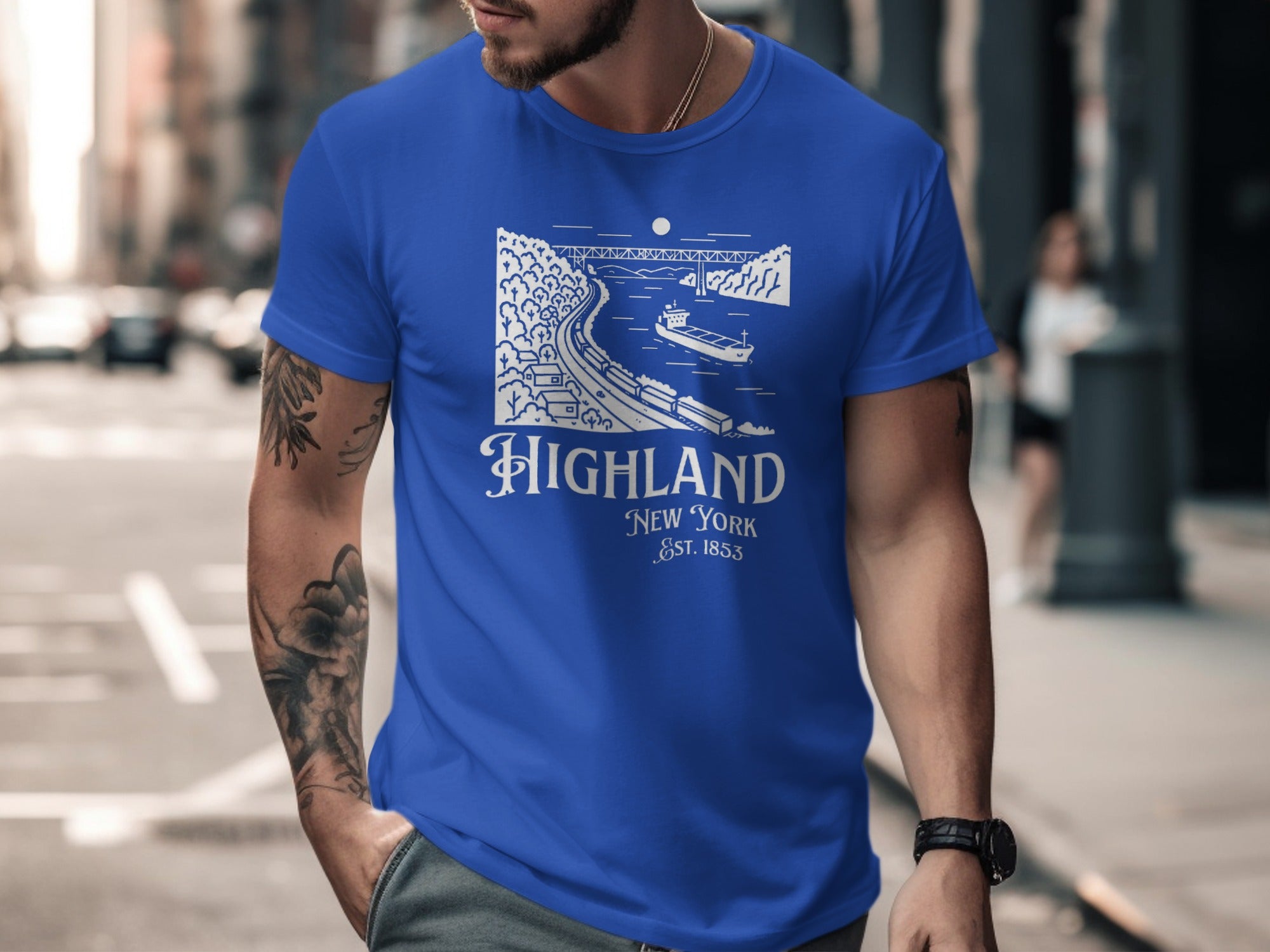 Highland New York EST 1853 Scenic T-shirt product