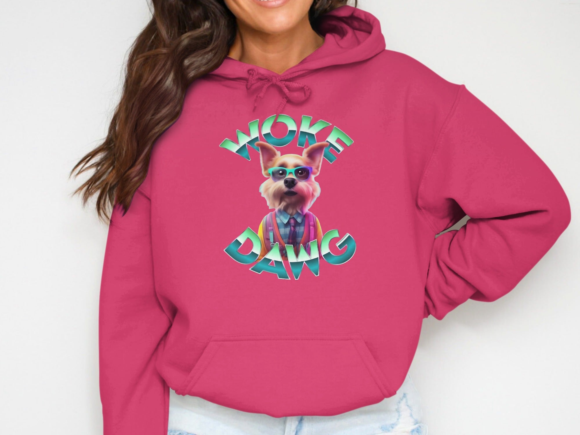 Woke Dawg Statement Hoodie for Bold Fashion Statements
