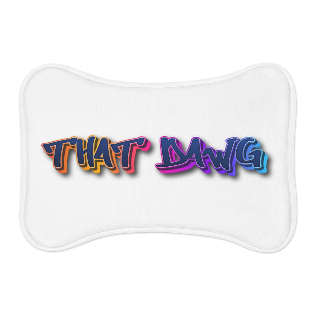 THAT DAWG Graphic Print Unique Design Pillow