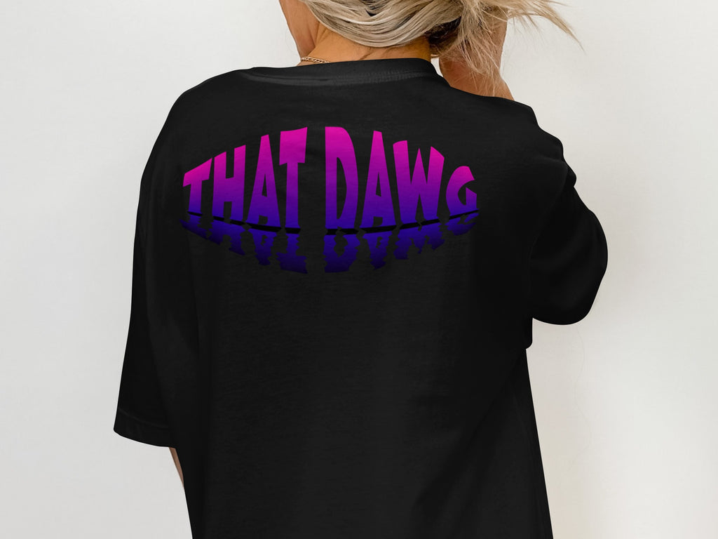 THAT DAWG Graphic Black T-Shirt product