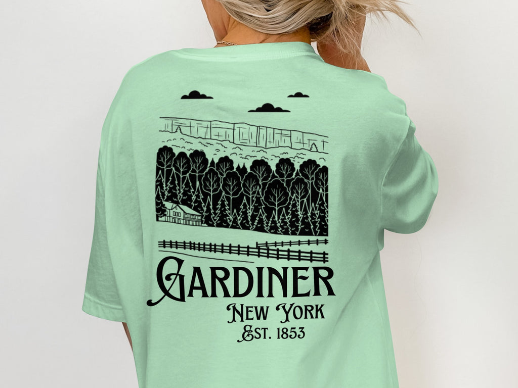 Gardiner New York Est 1853 Graphic T-Shirt